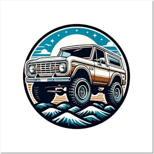 Ford Bronco Posters and Art